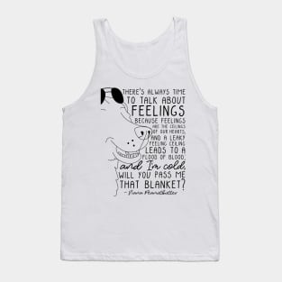 Leaky Feeling Ceiling (black) Tank Top